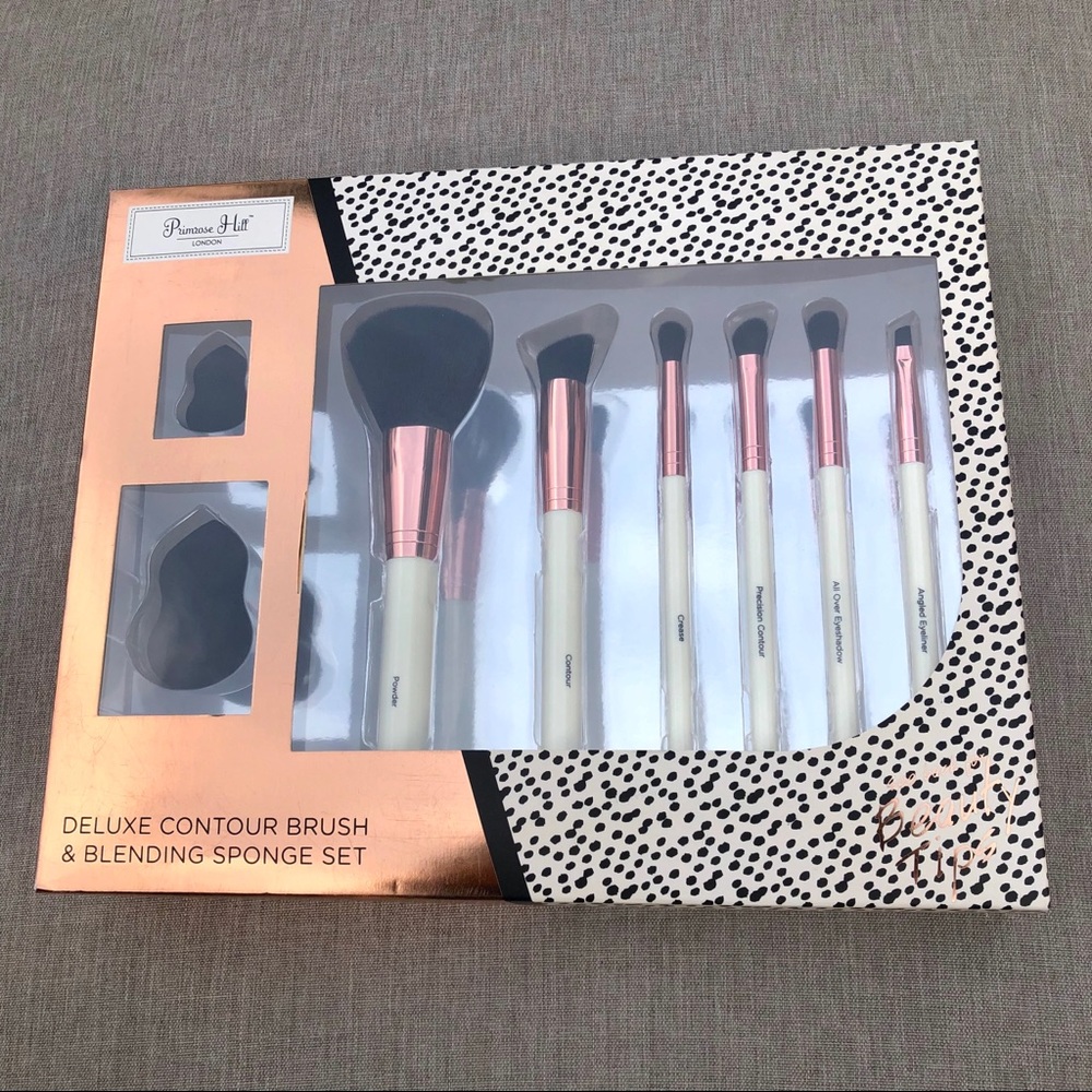 New Makeup Brush & Sponge Set